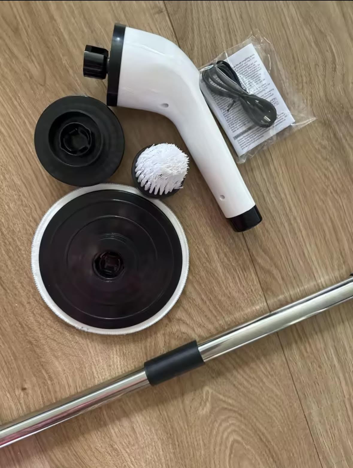Cepillo Eléctrico 9 en 1 para Hogar, Cocina, Baño y Más