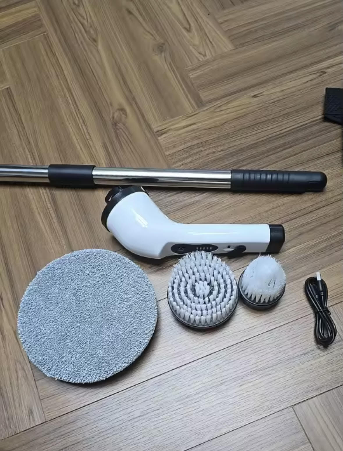 Cepillo Eléctrico 9 en 1 para Hogar, Cocina, Baño y Más