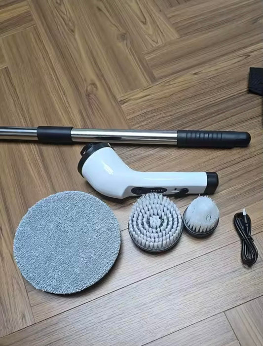 Cepillo Eléctrico 9 en 1 para Hogar, Cocina, Baño y Más